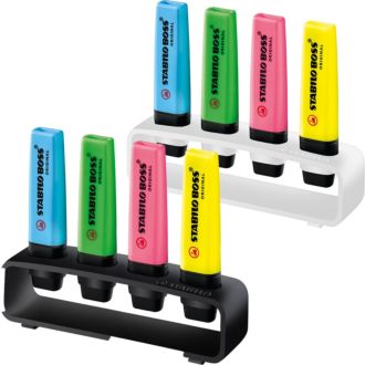STABILO BOSS 4er Tisch-Set