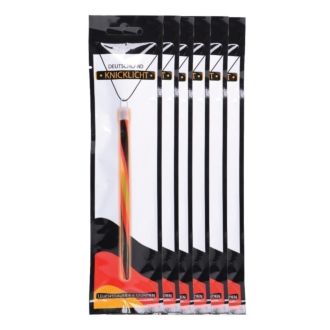 Deutschland Knicklicht 6er Set zum Umhängen