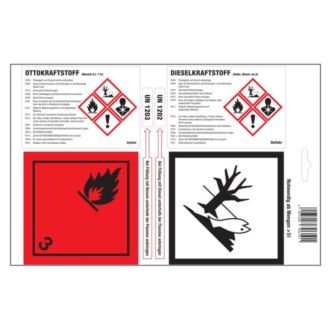 Etiketten zur Kennzeichnung