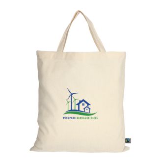 Fair Trade Baumwolltasche natur