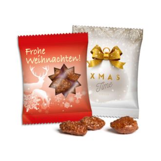 Gebrannte Mandeln  im Werbetütchen