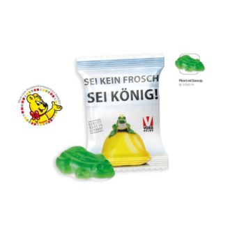 Haribo Frosch 1 Stk.  Folie Weiß