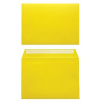 Briefumschlag C 6 gelb