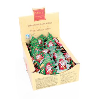 Geschenkanhänger Santa 75 Stk Vollmilchschokolade 468g