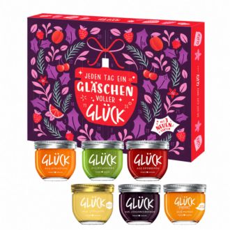 Glück Marmeladen Advents- kalender