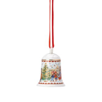 Hutschenreuther Porzellan- Weihnachtsglocke 2023 Weihnachtskl&auml;nge