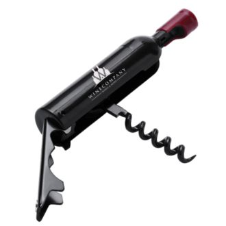 Korkenzieher/Flaschenöffner in Flaschenform