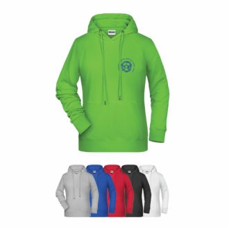 Ladies Hoody mit Bio Baumwolle