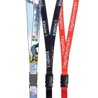 Lanyards mit 2 seitigem Druck