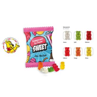 Haribo Mini Goldbären Tüte 10g  Folie Weiß