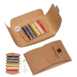 Nähset in umweltfreundlicher Verpackung