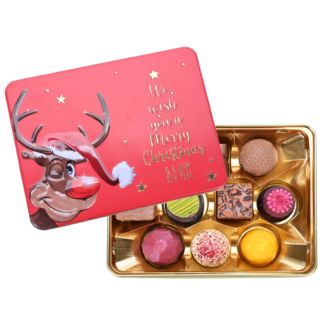 Rabbel Präsentdose Rentier We wish you 125g