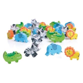 Radierer Dschungel 24er Set