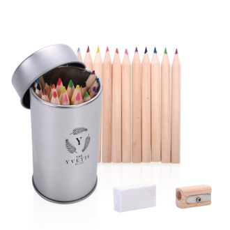 Schreibset in Metallbox