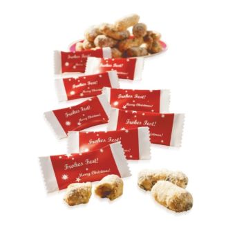Stollenkonfekt Frohes Fest Set / 30 Stück