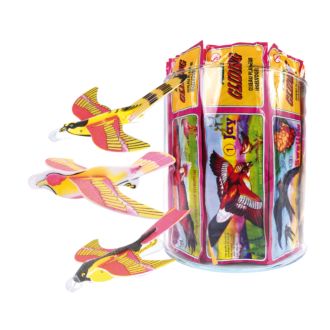 Styroporflieger Vogel sortiert 48er Set