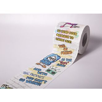 Toilettenpapier inkl. Druck