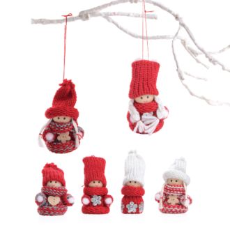 Wichtelkinder z. Hängen 12er Set