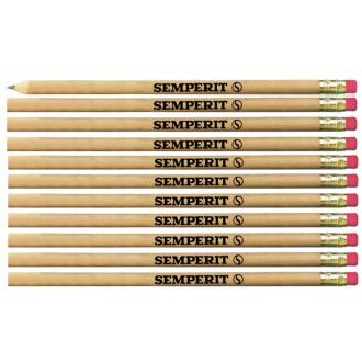 Bleistifte mit Radiergummi Set / 12 Stück