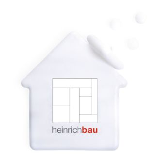 Mintdispenser Haus weiß 8g