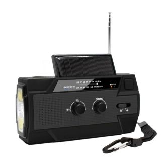 Emissimo Tec Solarradio mit Kurbel