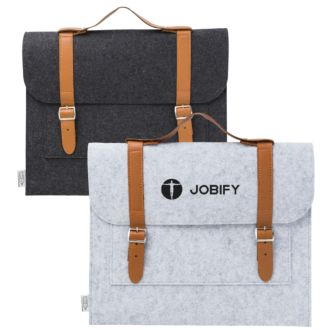 RPET Filz-Dokumententasche Amelia