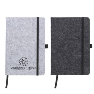 Notizbuch A5 RPET-Filz