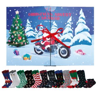Adventskalender X-Mas Männer Socken