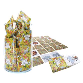 Memo Spiel Wilde Tiere 20 er Set