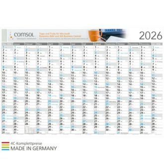 Plakatkalender Horizont L XPress