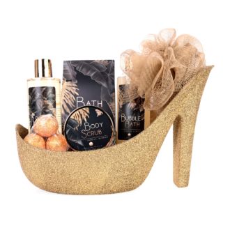 Badeset Luxery im Glitzer - Highheel