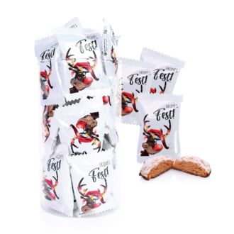 Bahlsen Mini Lebkuchen in Rentier Tüte 50er Set