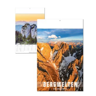 Wandkalender Bergwelten