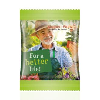 Trolli vegane Gummibärchen in Tüte aus kompostierbarer Folie mit Druck 12g