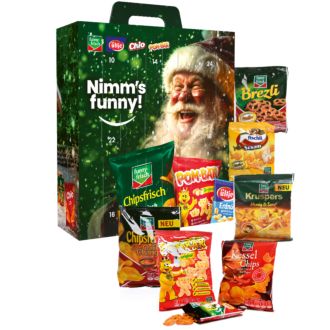 Snack-Chips Adventskalender Mein Winter-Vorrat