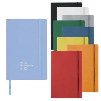 DIN A5 Notizbuch mit Gummiband