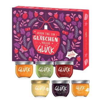 Glück Marmeladen Advents- kalender