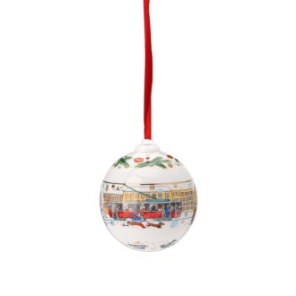 Hutschenreuther Porzellan Weihnachtskugel 2023 Weihnachtsklänge