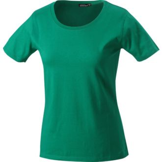 James & Nicholson Ladies Basic-T Irish-Green