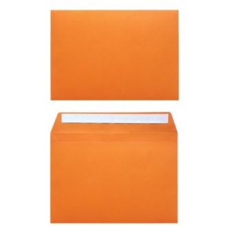 Briefumschlag C 6 orange