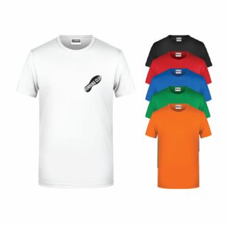 T-Shirt Basic Men mit Bio-Baumwolle von JAMES & NICHOLSON
