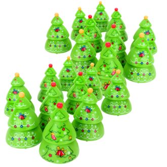Weihnachtsbäumchen mit Rückzug sortiert 24er Set