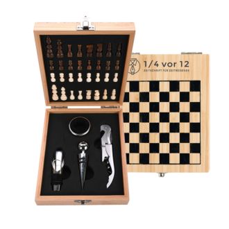 Weinset Bamboo Chess