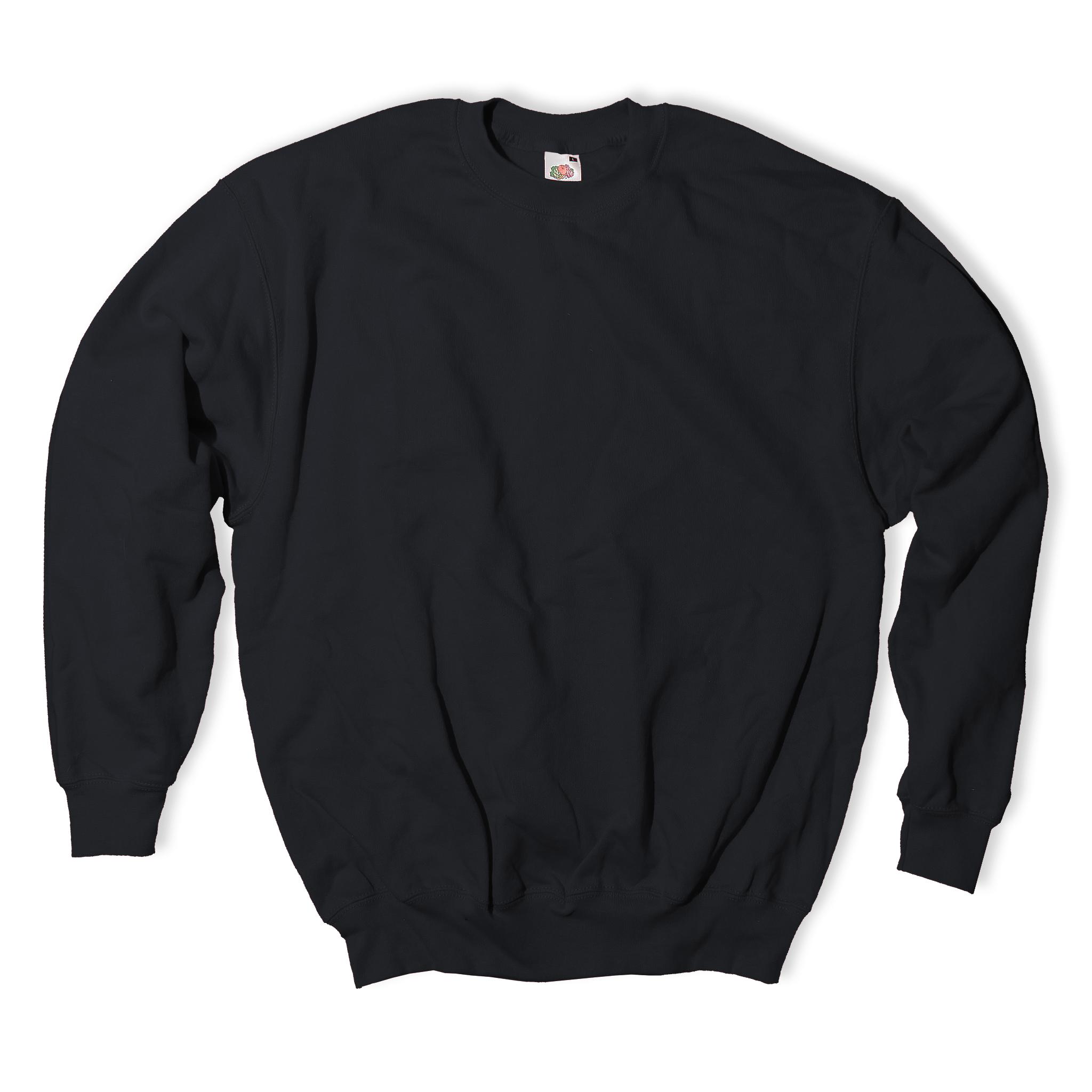 Werbeartikel Sweatshirt "Set-In" schwarz M