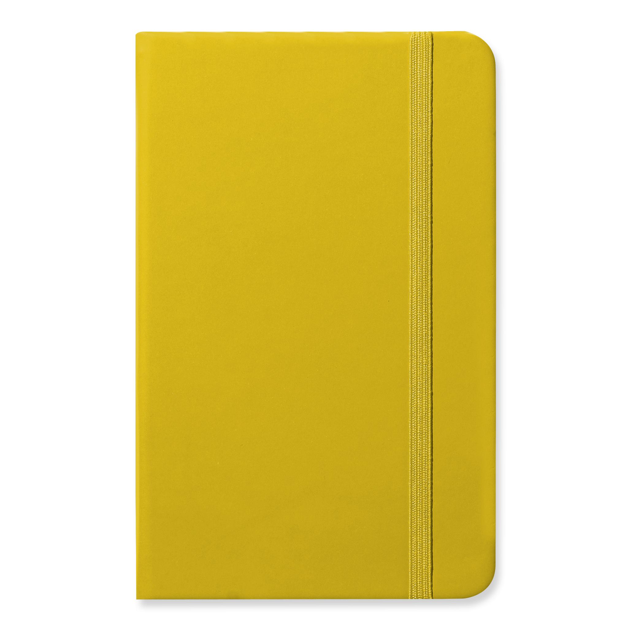 Werbeartikel Notizbuch Pocket gelb