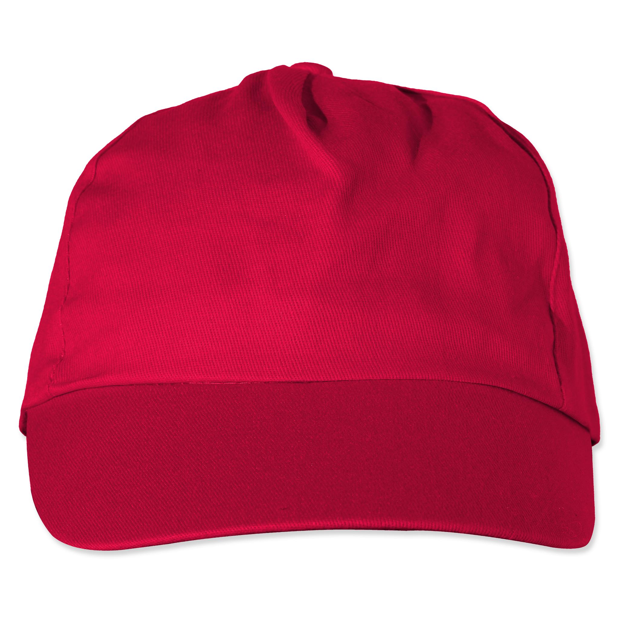 Werbeartikel Baseballmütze rot
