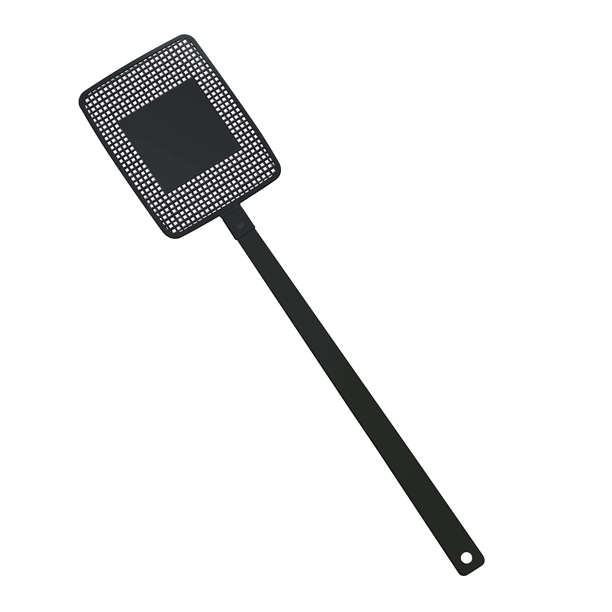 Werbeartikel Fliegenklatsche schwarz Rechteck