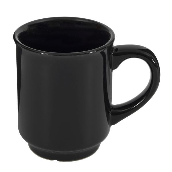 Werbeartikel Thermobecher aus Keramik in Schwarz | personalisierbare Werbeartikel, Werbetassen