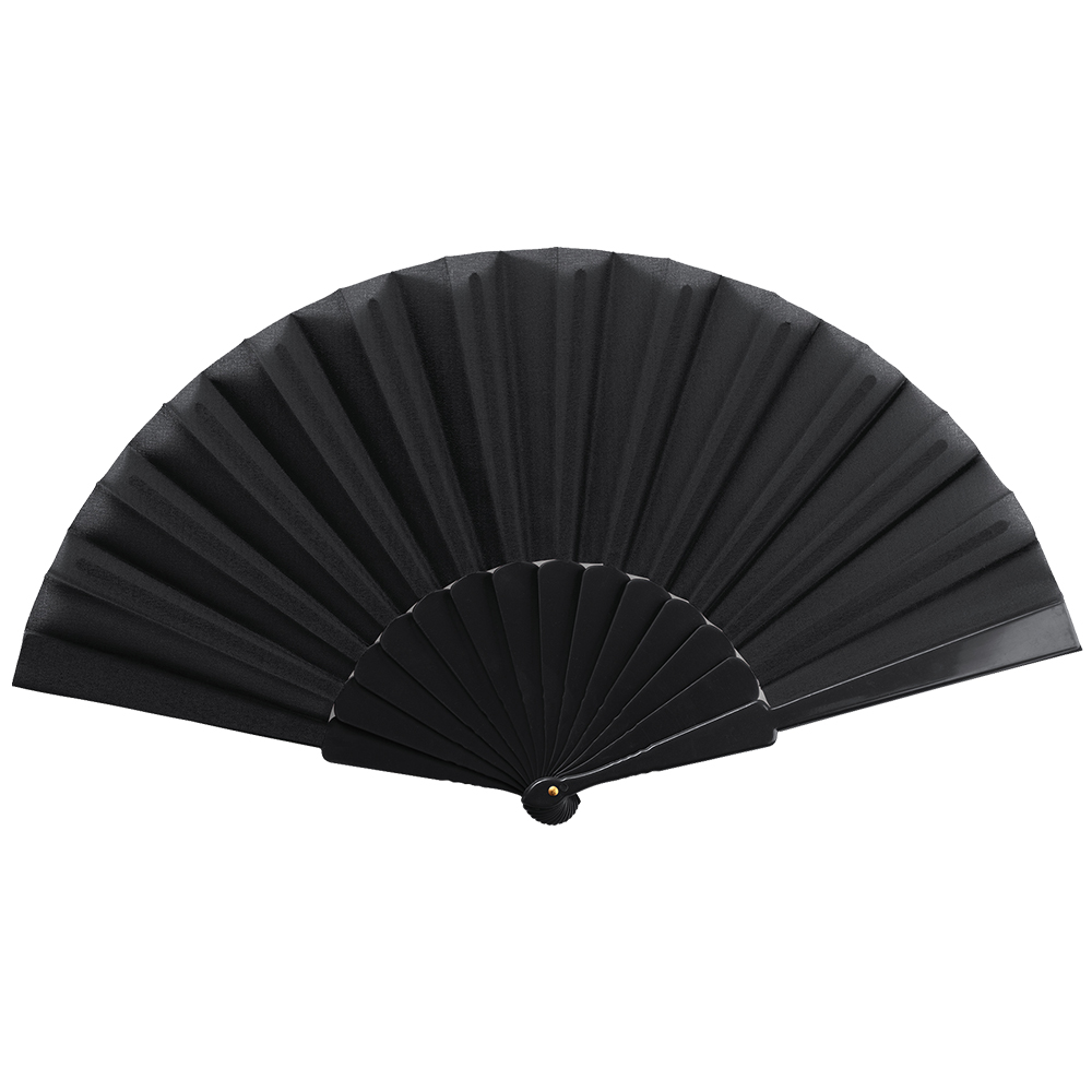 Werbeartikel Handfächer Albero Schwarz