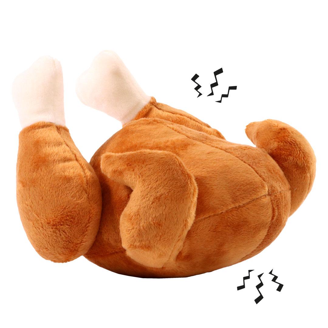 Werbeartikel Hundespielzeug Hähnchen